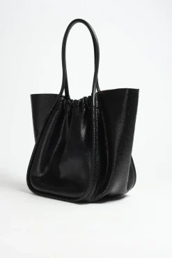 Femme Proenza Schouler Sac Carved Python Xl En Noir