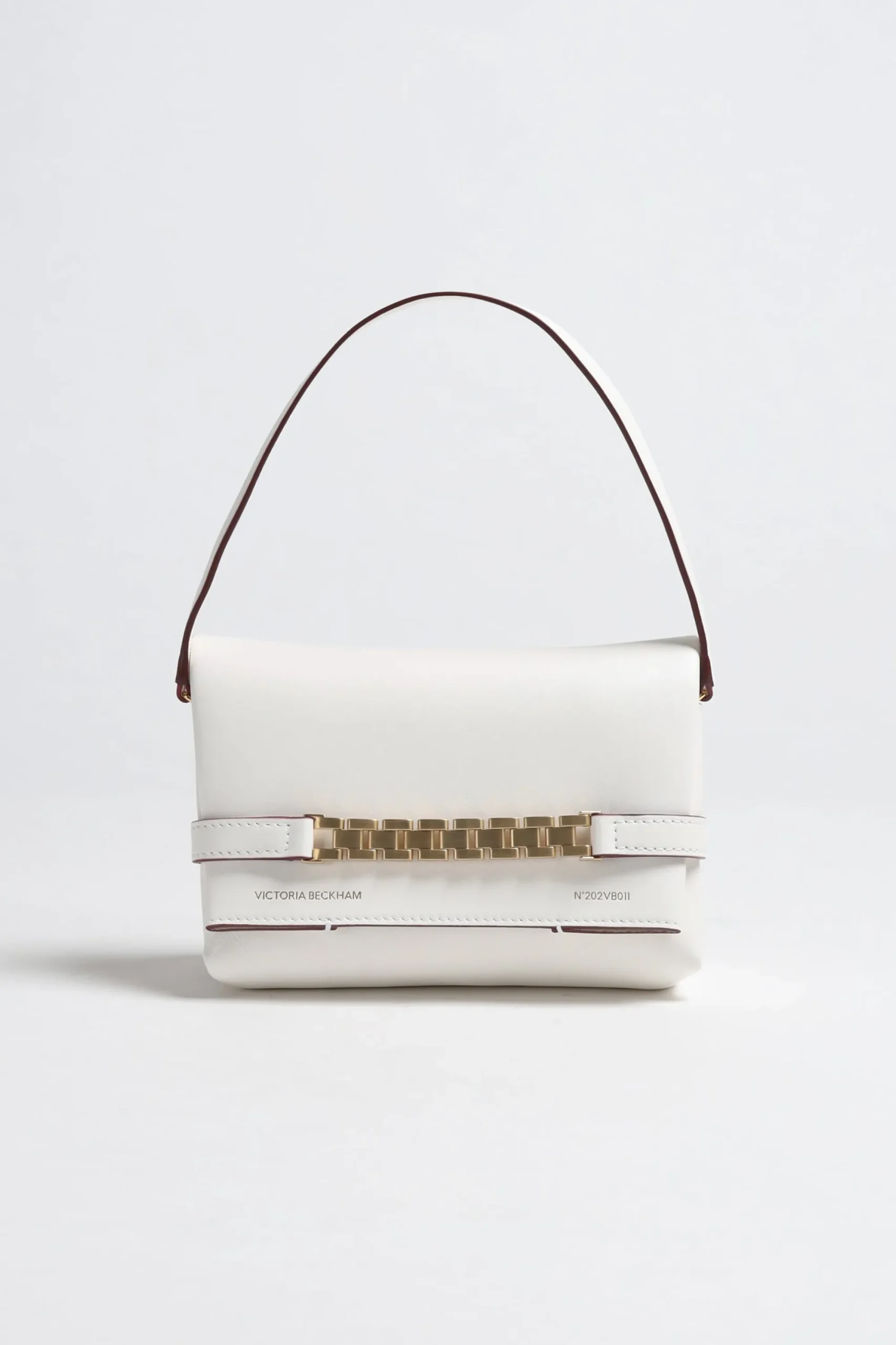 Femme Victoria Beckham Sac Chain Mini En Blanc