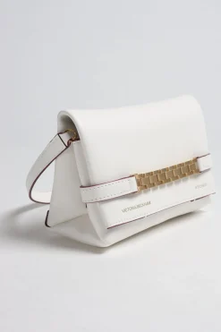 Femme Victoria Beckham Sac Chain Mini En Blanc