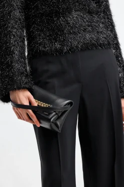 Femme Victoria Beckham Sac Chain Mini En Noir