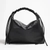 Femme Proenza Schouler Sac Drawstring Large En Noir