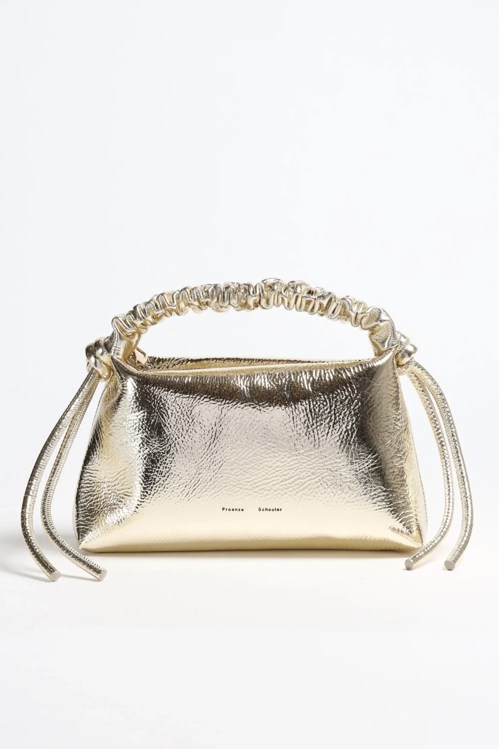 Femme Proenza Schouler Sac Drawstring Mini En Or Clair