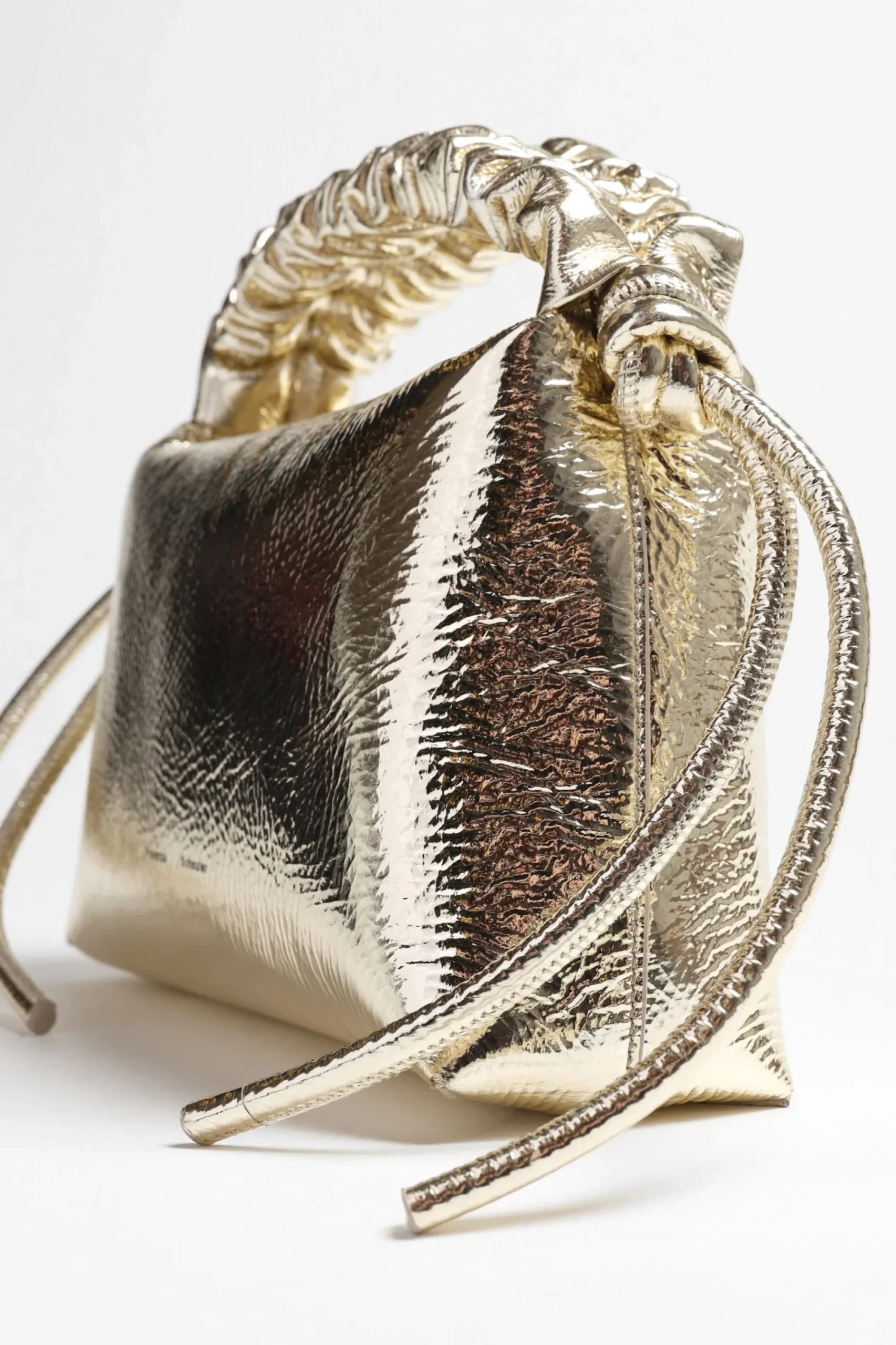 Femme Proenza Schouler Sac Drawstring Mini En Or Clair