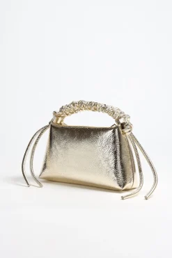 Femme Proenza Schouler Sac Drawstring Mini En Or Clair