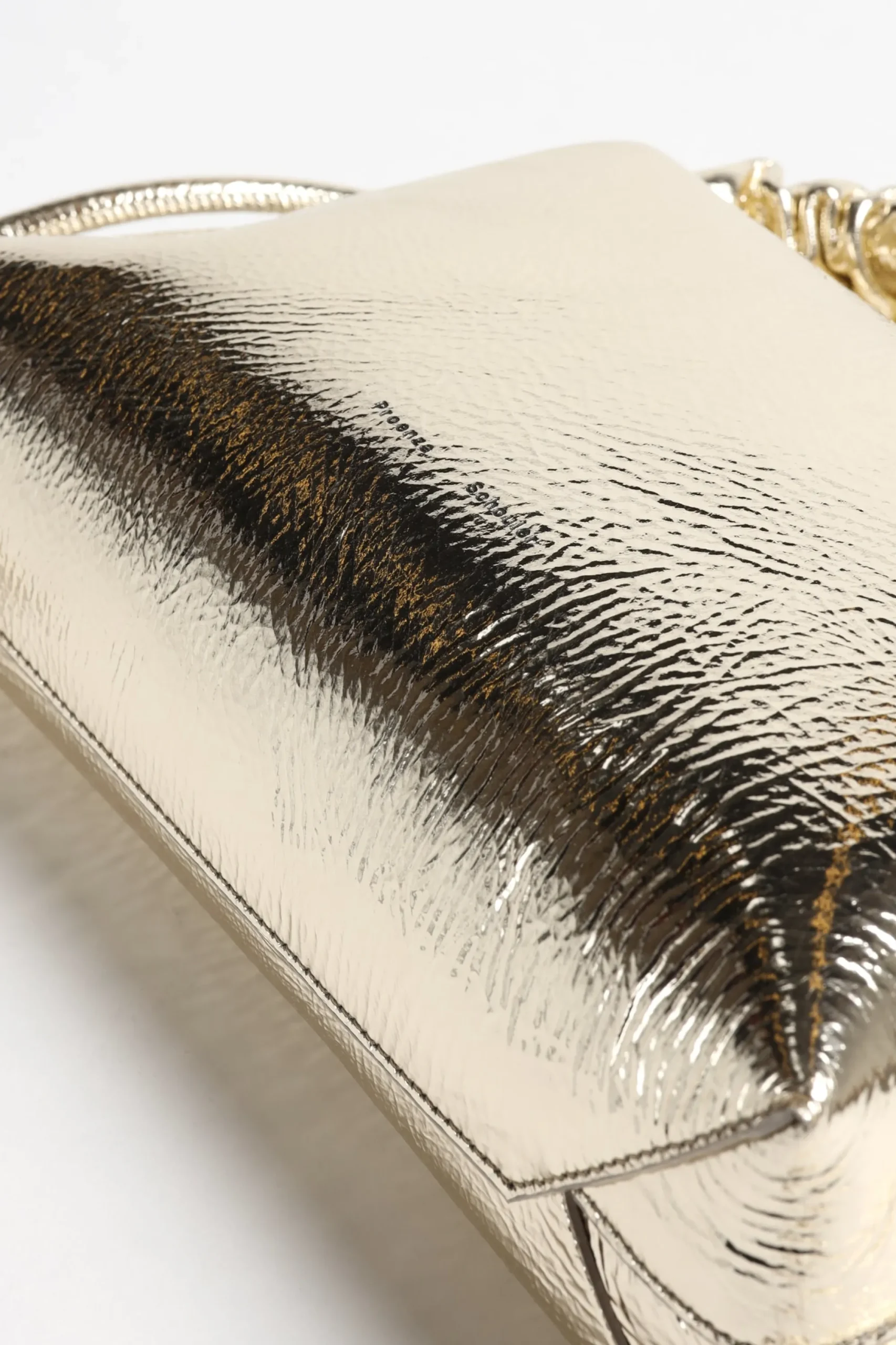 Femme Proenza Schouler Sac Drawstring Mini En Or Clair