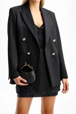 Femme Lanvin Sac Hobo Nm En Noir