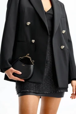 Femme Lanvin Sac Hobo Nm En Noir