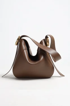 Femme Lanvin Sac Melodie Hobo Pm En Chestnut