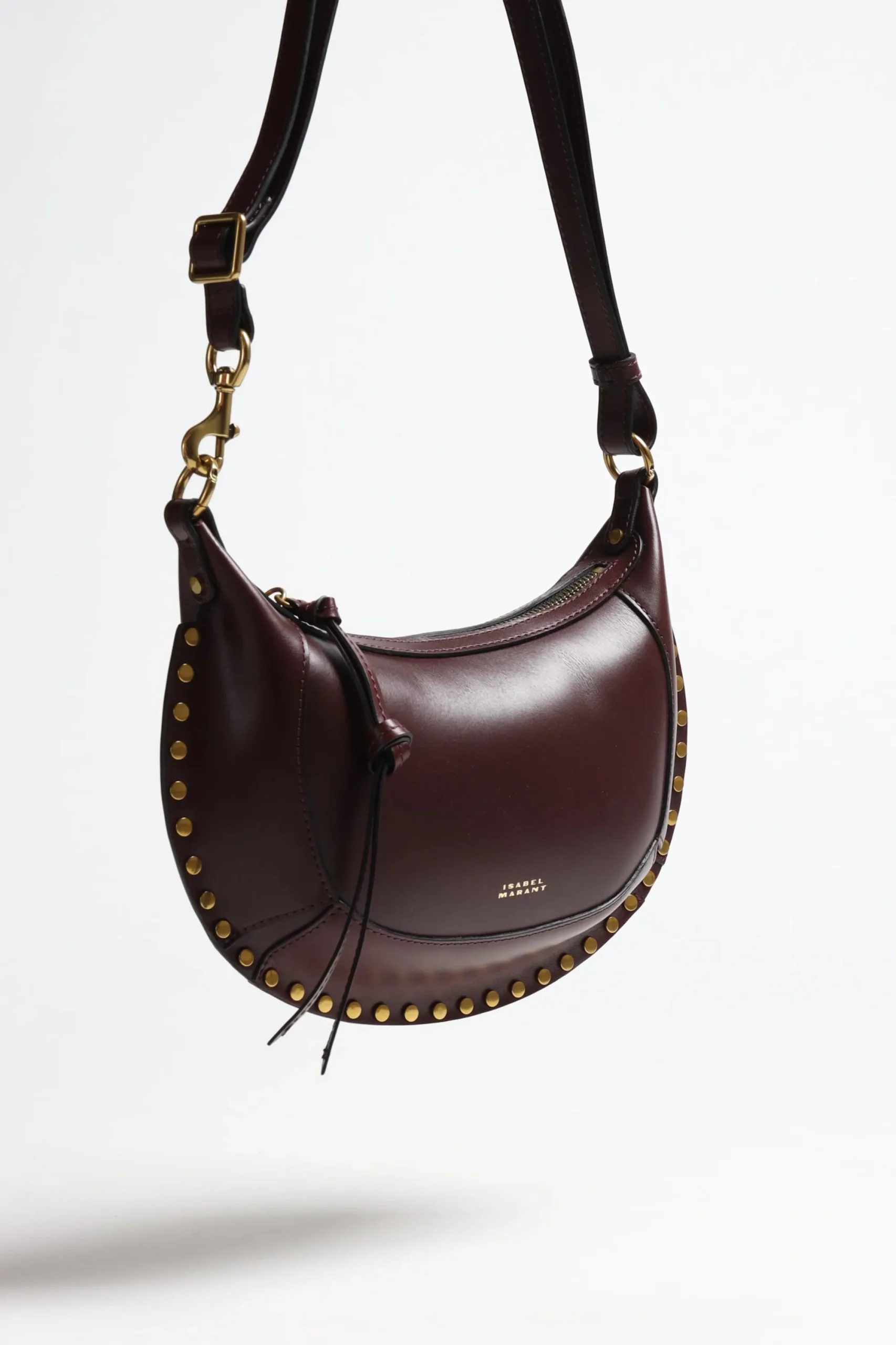 Femme Isabel Marant Sac Oskan Moon In Burgundy