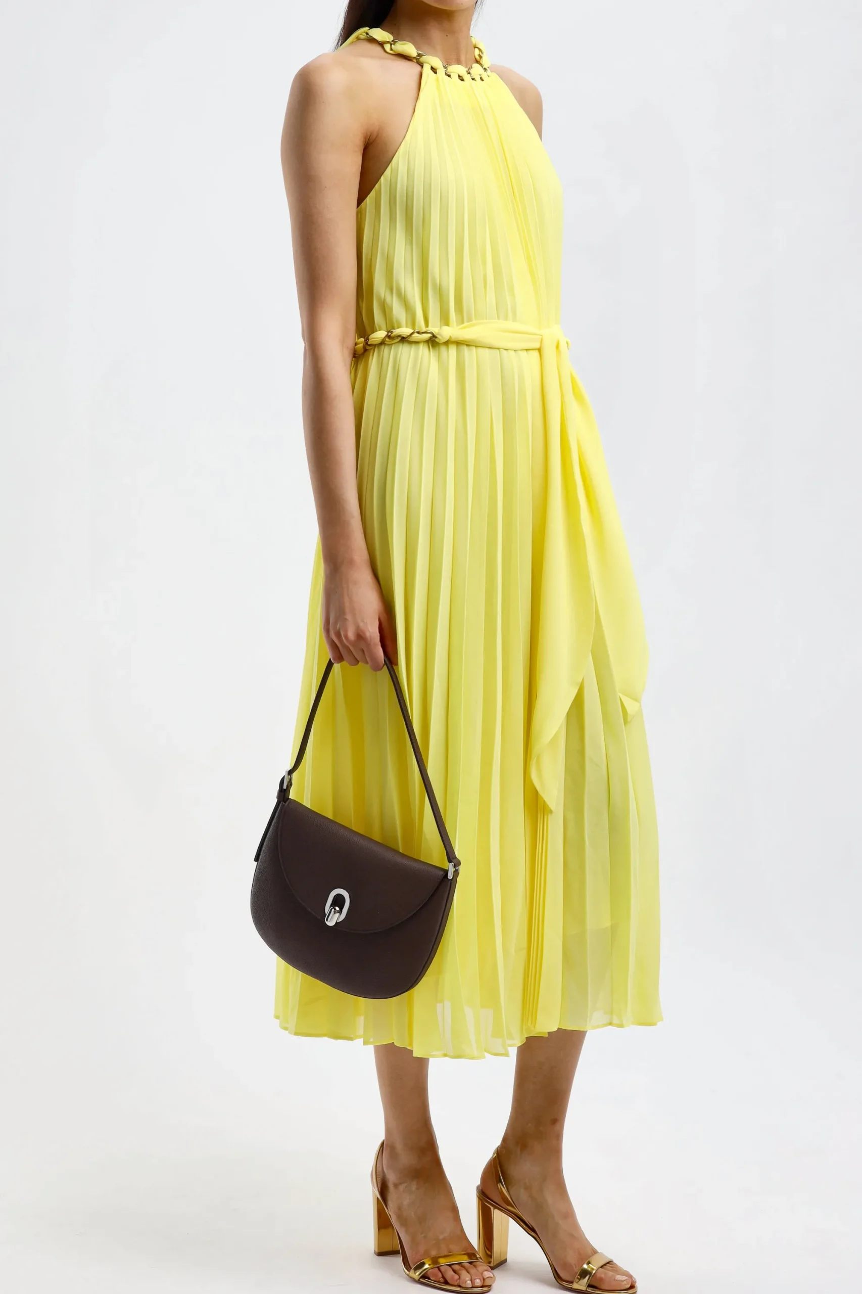 Femme Savette Sac Tondo Hobo Small A Coffee Grained