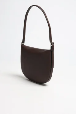 Femme Savette Sac Tondo Hobo Small A Coffee Grained