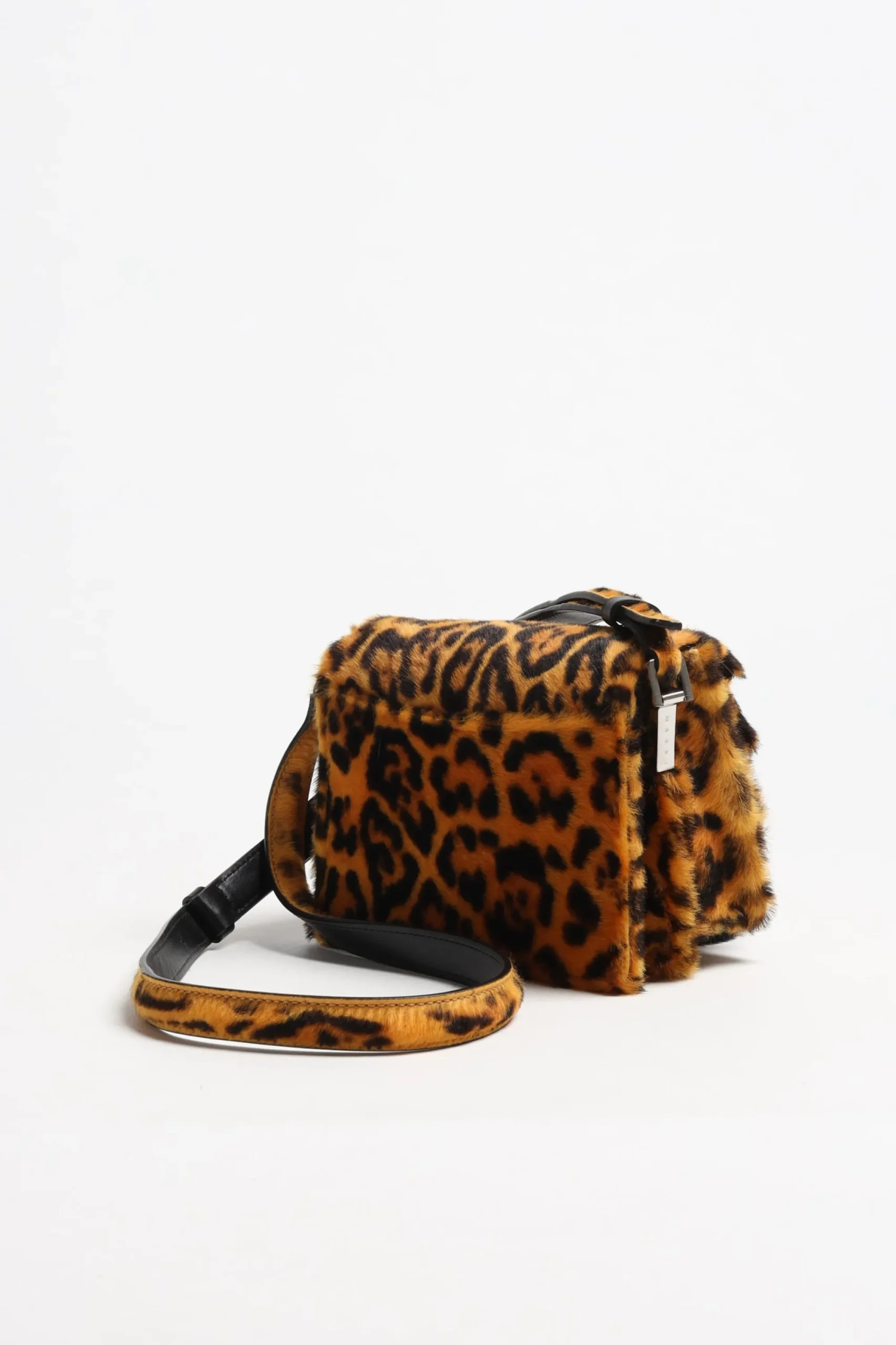 Femme Marni Sac Trunk En Leopard