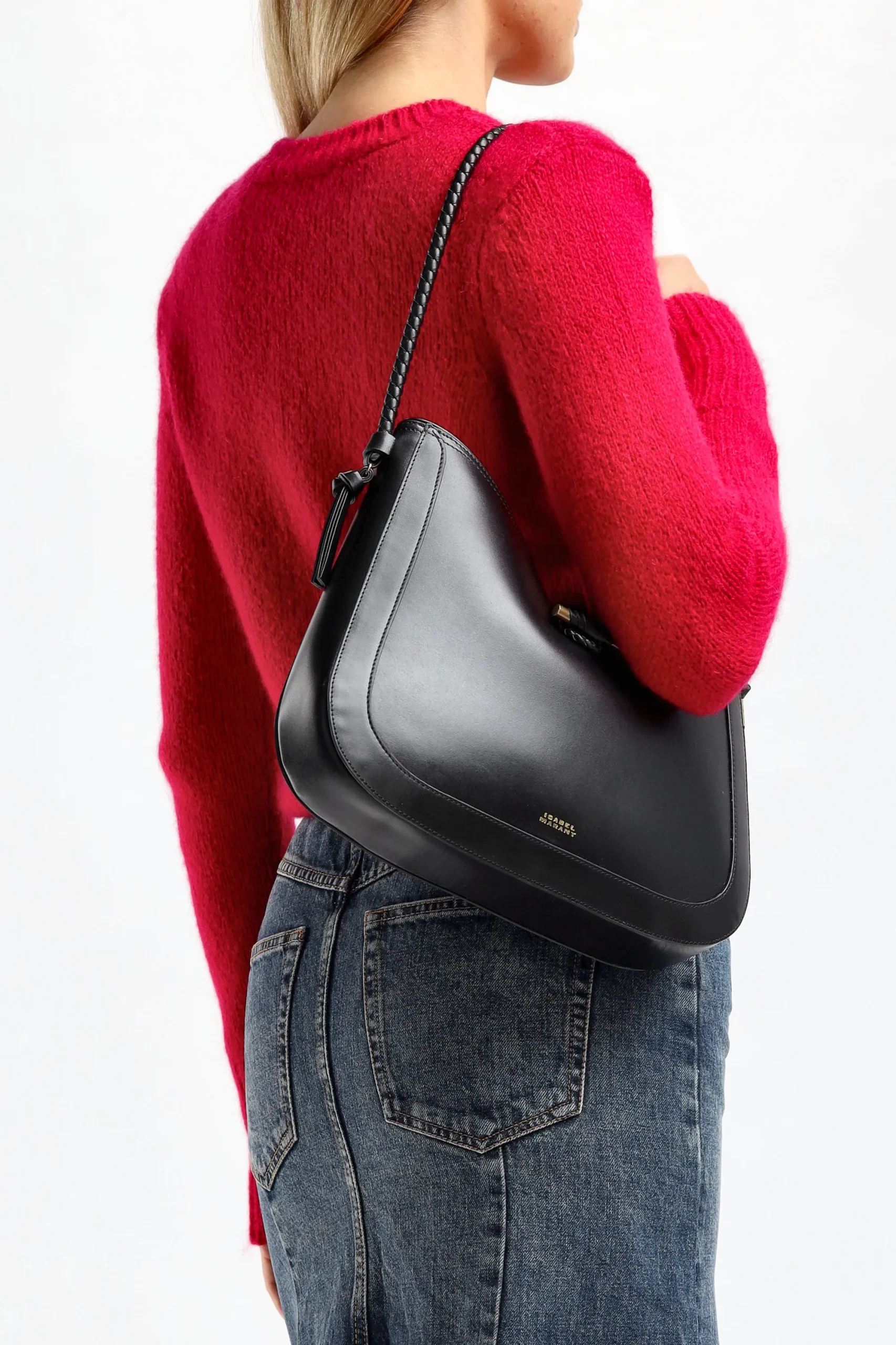 Femme Isabel Marant Sac Vigo Hobo En Noir