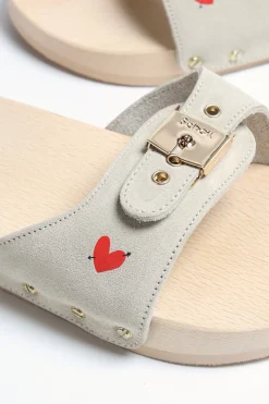 Femme Scholl x Anita Hass Sandale Pescura Flat En Beige