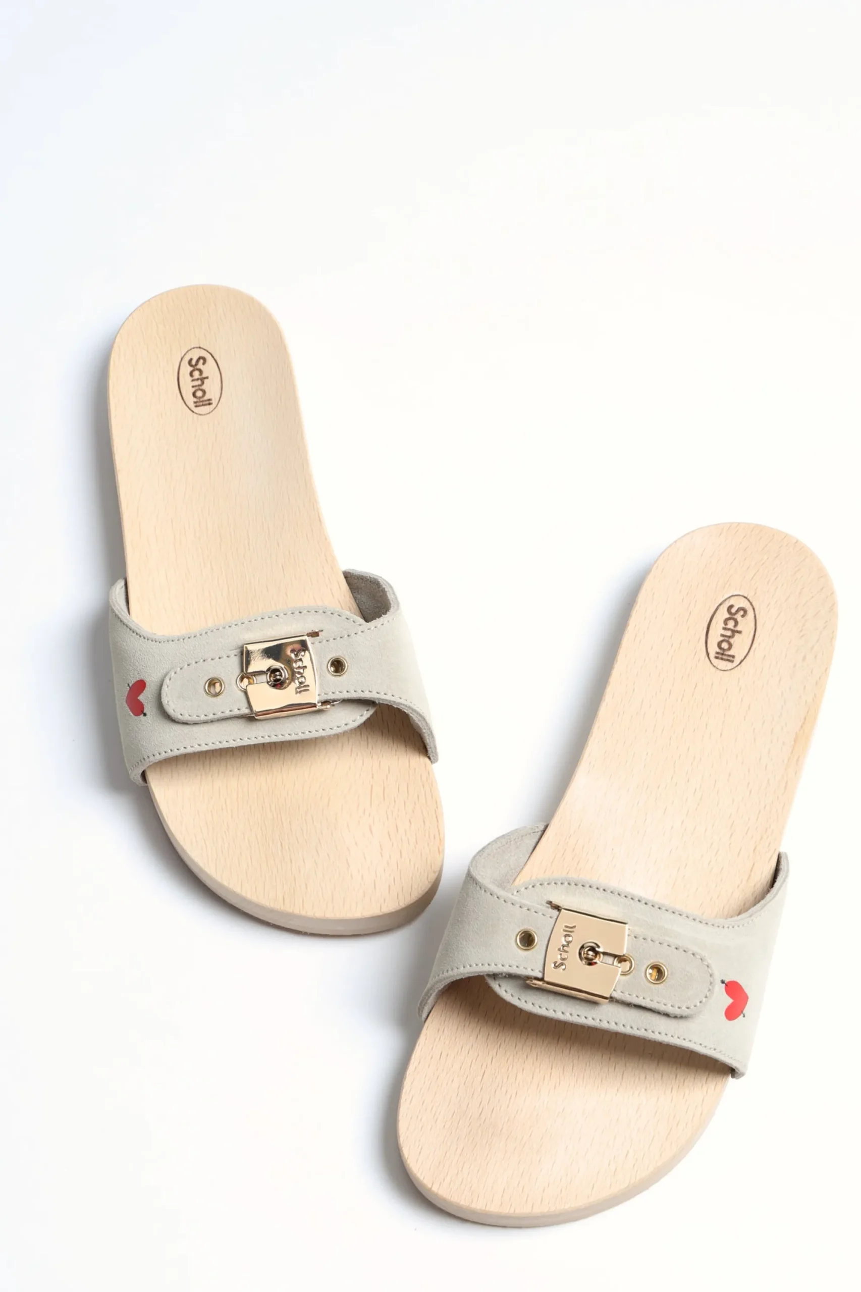 Femme Scholl x Anita Hass Sandale Pescura Flat En Beige