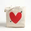 Femme Anita Hass Shopper En Coton Avec Logo En Forme De Coeur