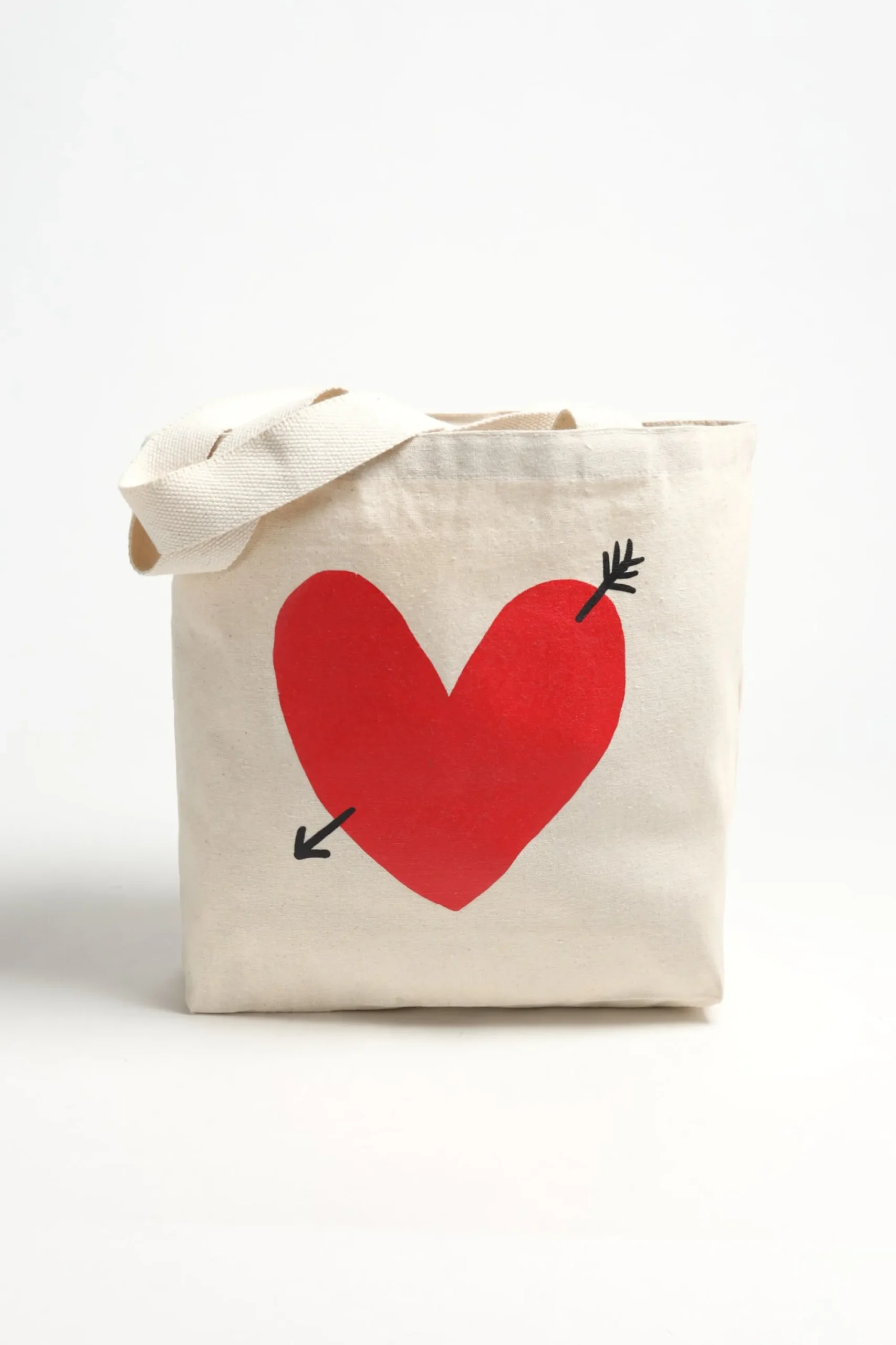 Femme Anita Hass Shopper En Coton Avec Logo En Forme De Coeur