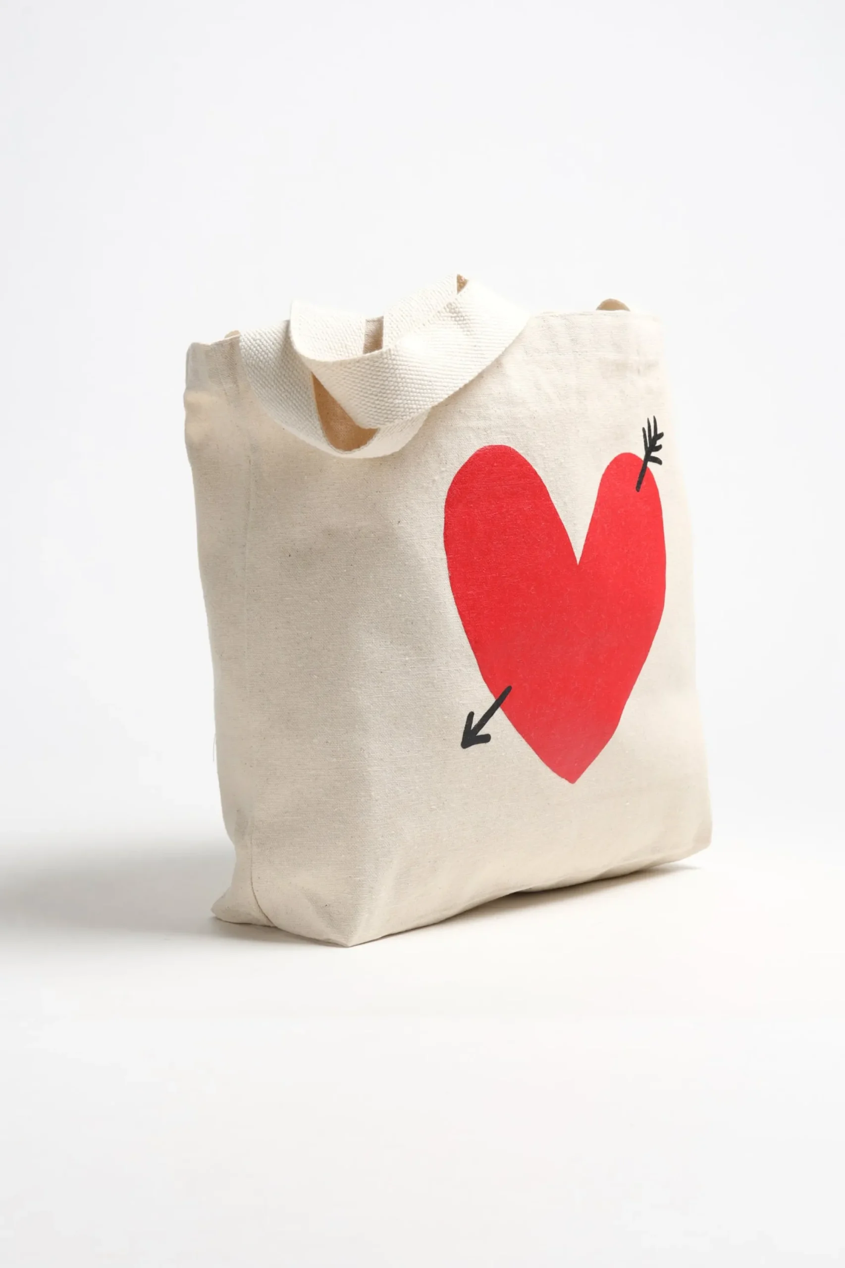 Femme Anita Hass Shopper En Coton Avec Logo En Forme De Coeur