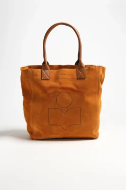 Femme Isabel Marant Shopper Yenky En Terre De Sienne