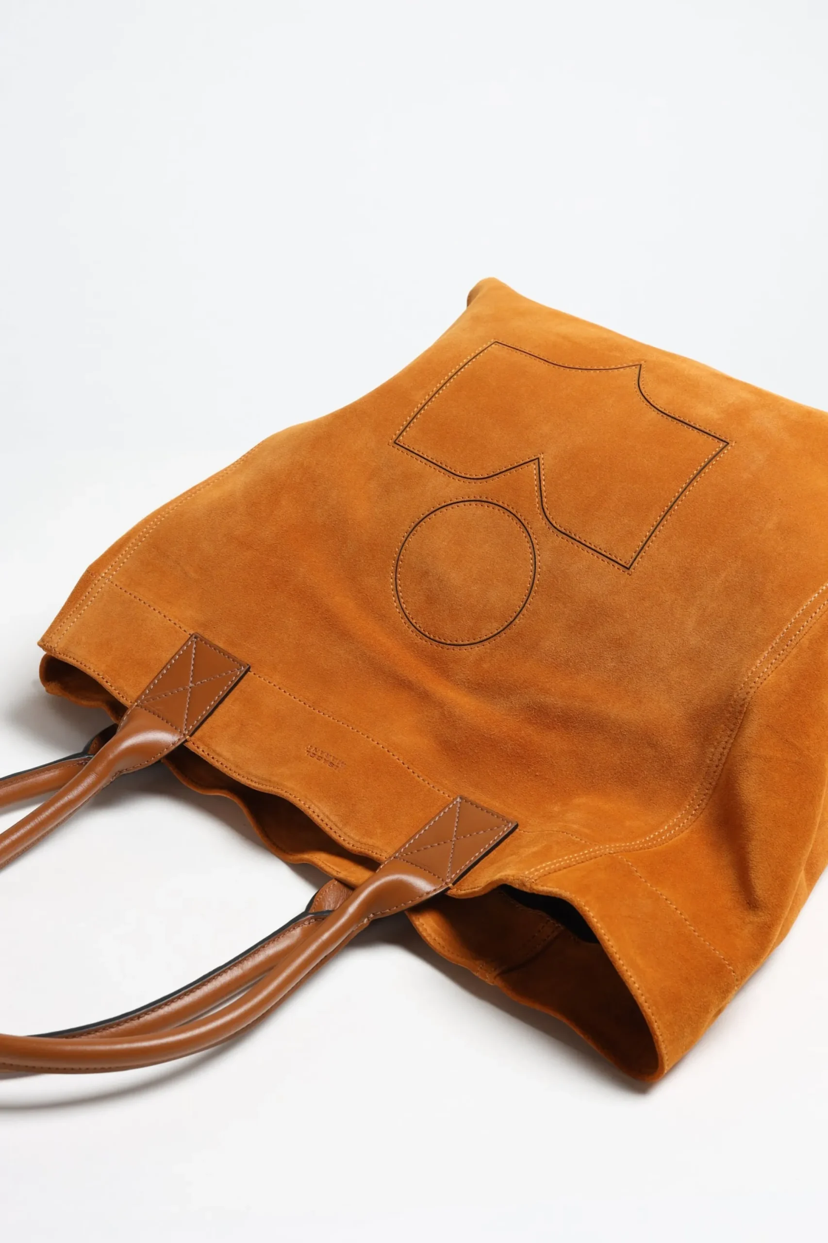 Femme Isabel Marant Shopper Yenky En Terre De Sienne