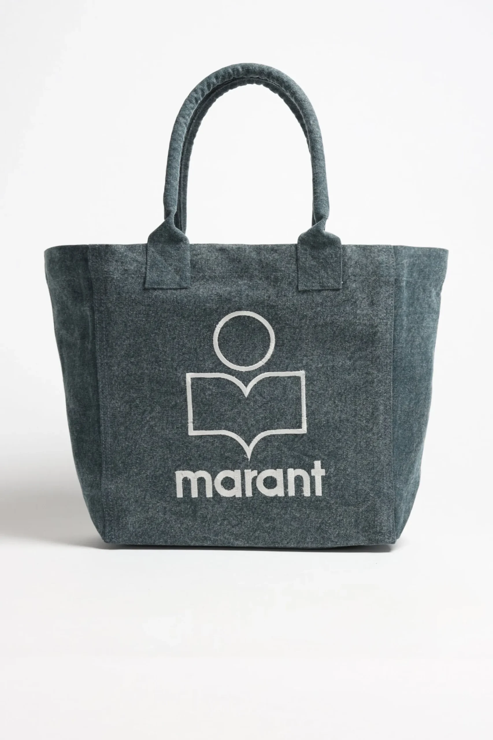 Femme Isabel Marant Shopper Yenky En Vert Fonce