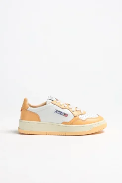 Femme Autry Sneaker Bicolor Up En Blanc/Bufforng