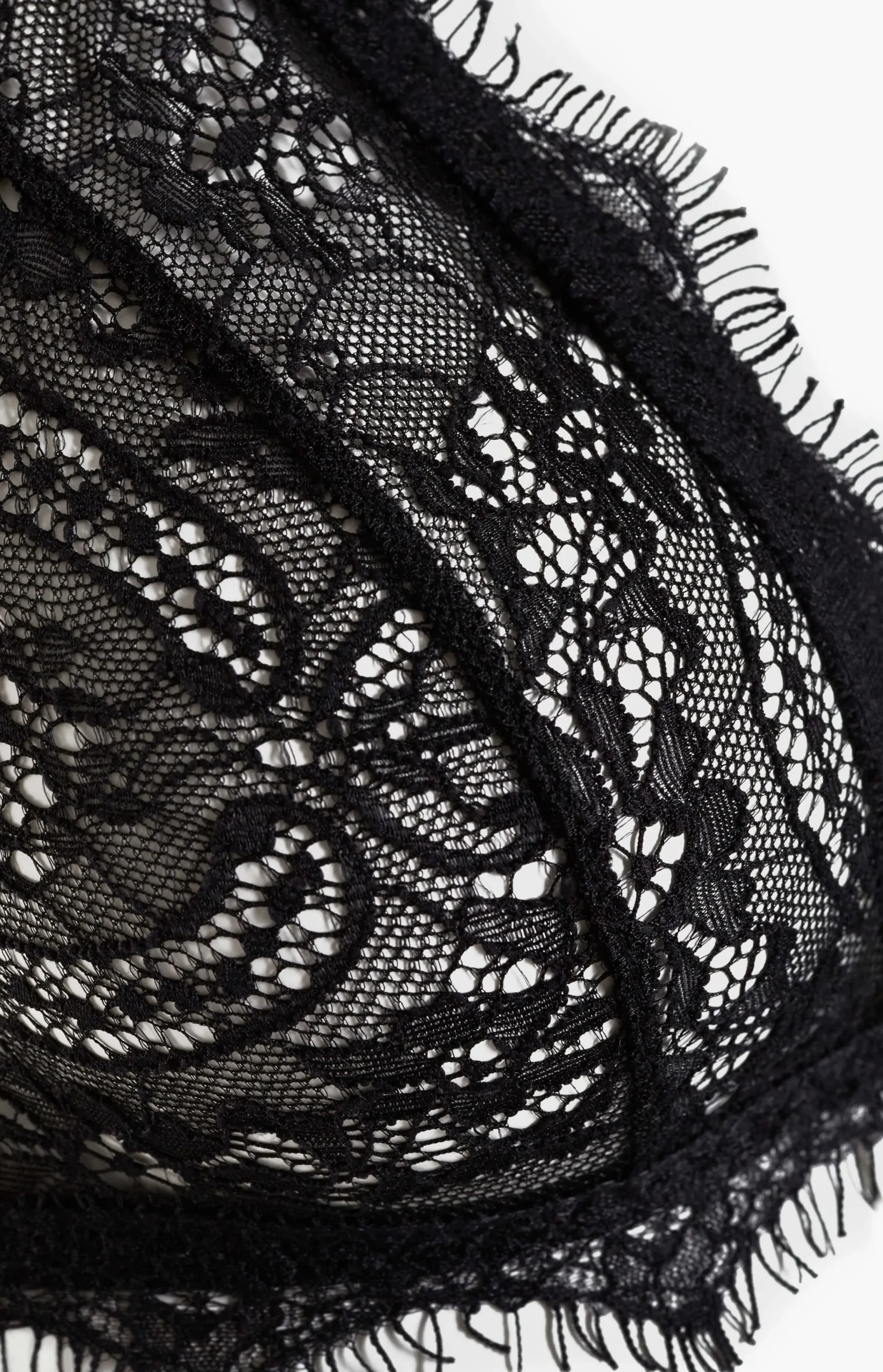 Femme Anine Bing Soutien-Gorge En Dentelle Noire