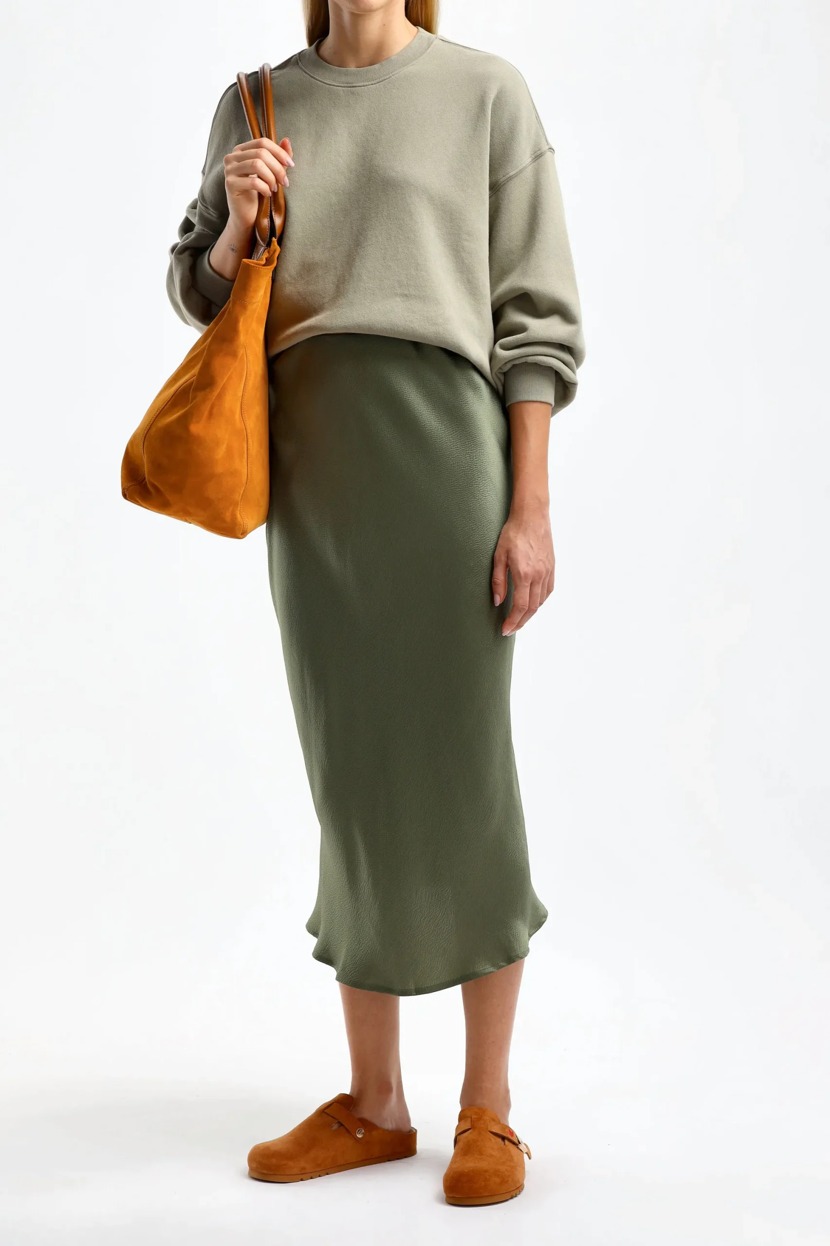 Femme Xirena Sweat-Shirt Honor In Green Agate