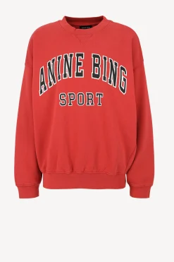 Femme Anine Bing Sweat-Shirt Jaci En Rouge