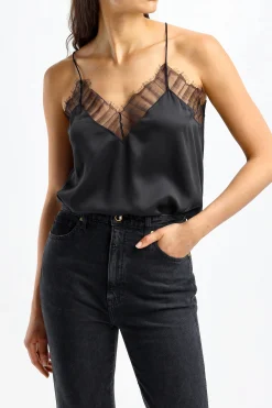 Femme IRO Top Berwyn En Noir