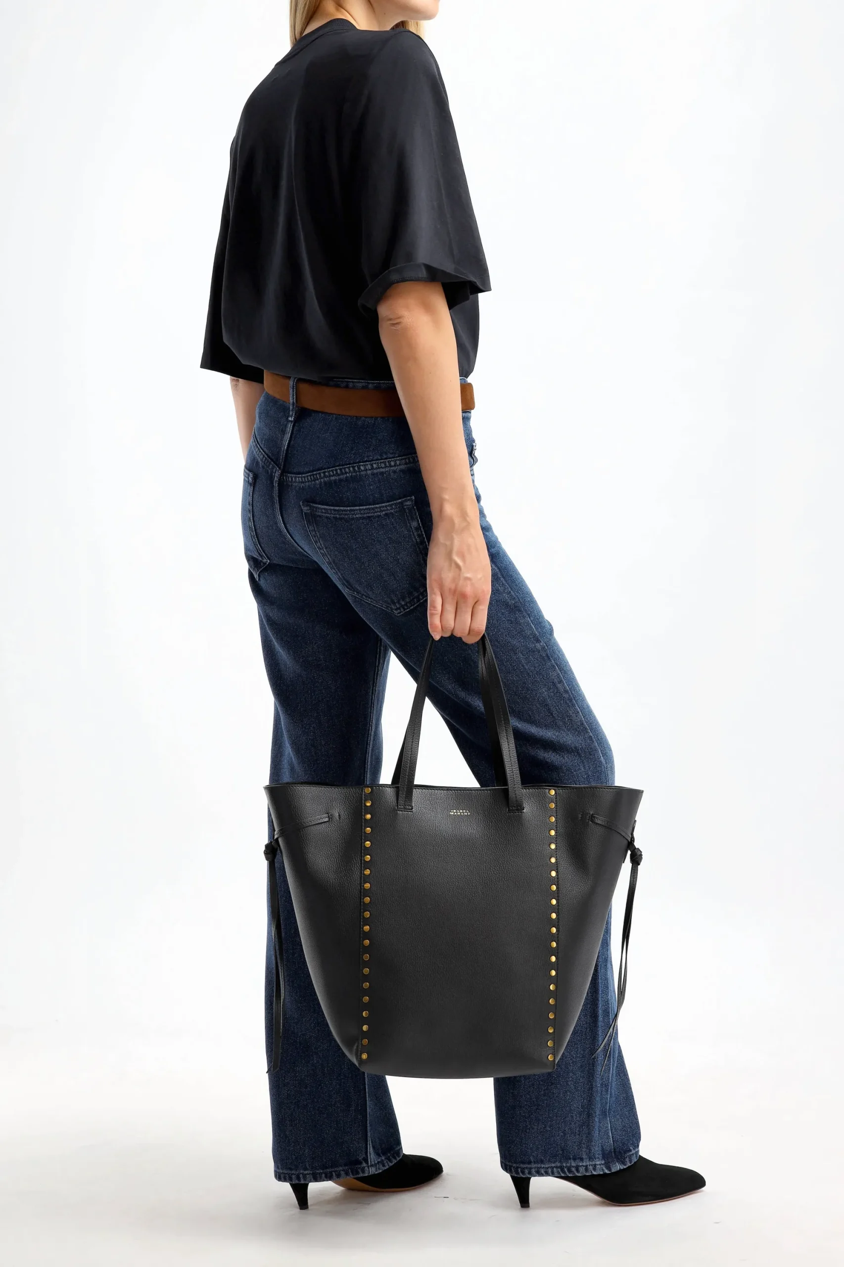 Femme Isabel Marant Tote Bag Oskan En Noir