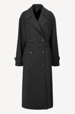 Femme Nili Lotan Trench-Coat Louis En Noir
