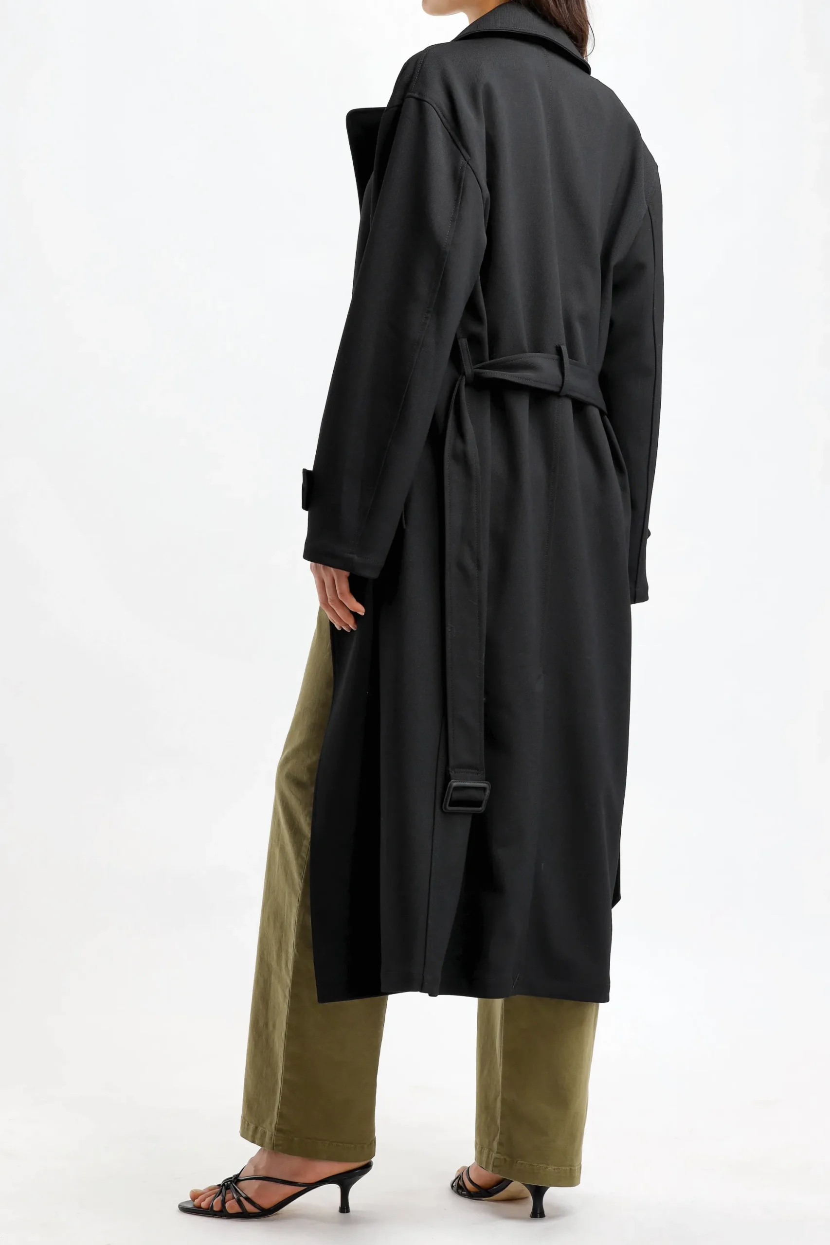 Femme Nili Lotan Trench-Coat Louis En Noir