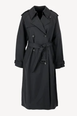 Femme Nili Lotan Trench-Coat Tanner En Noir