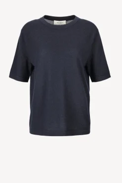 Femme Lisa Yang Tricot Julia En Bleu Marine