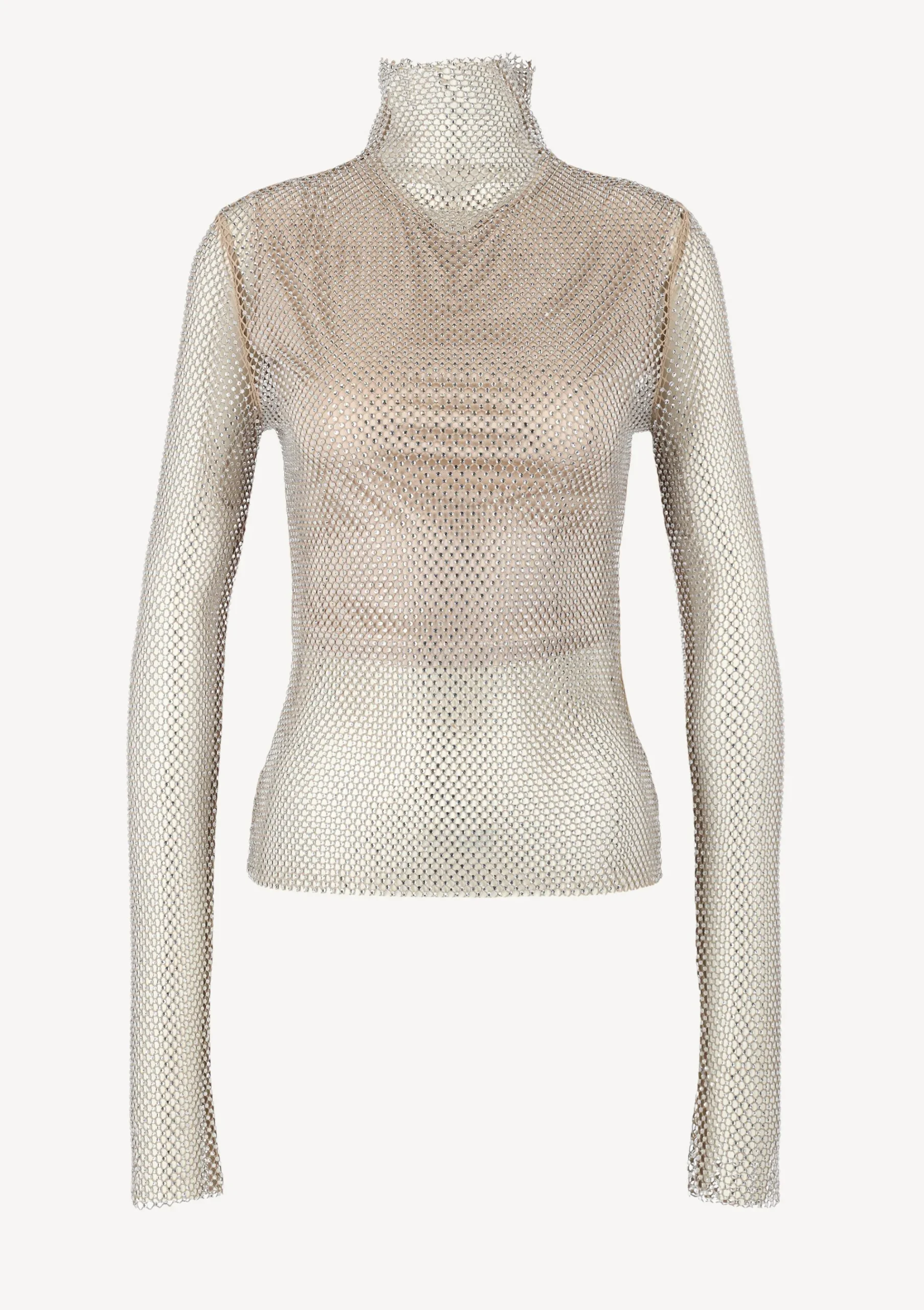 Femme Sportmax T-Shirt A Manches Longues Noemi In Nudo