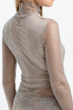 Femme Sportmax T-Shirt A Manches Longues Noemi In Nudo