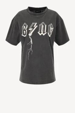 Femme Anine Bing T-Shirt Bing Bolt En Noir