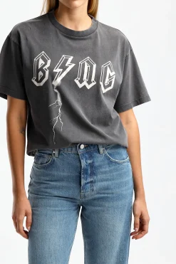 Femme Anine Bing T-Shirt Bing Bolt En Noir