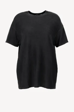 Femme R13 T-Shirt Boxy Seamless En Noir Acide