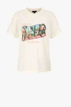 Femme Rails T-Shirt Boyfriend In La Postcard