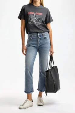 Femme Rails T-Shirt Boyfriend In Paris Map