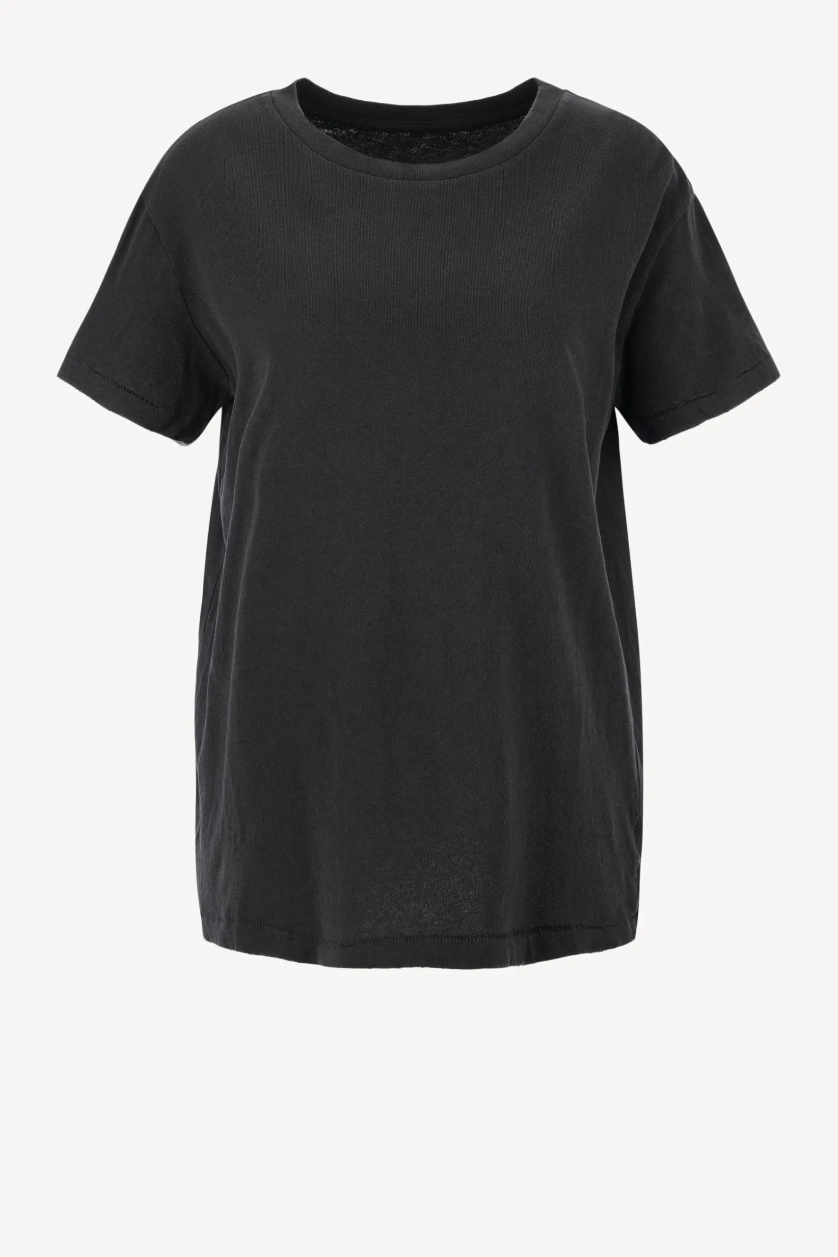 Femme Nili Lotan T-Shirt Brady En Noir Delave