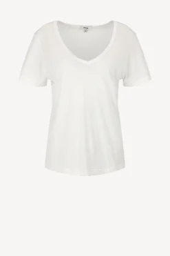 Femme Agolde T-Shirt Cameron En Blanc