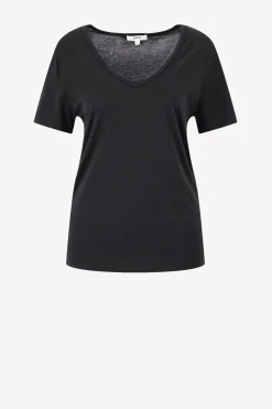Femme Agolde T-Shirt Cameron En Noir