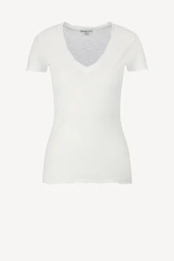 Femme James Perse T-Shirt Casual En Blanc