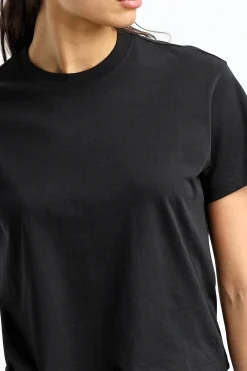 Femme Anthony Thomas Melillo T-Shirt Classic Boy En Noir