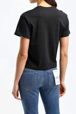 Femme Anthony Thomas Melillo T-Shirt Classic Boy En Noir