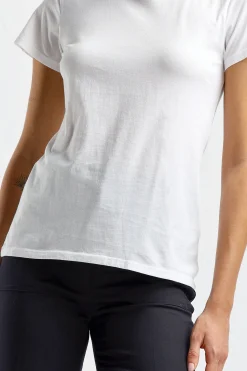 Femme Nili Lotan T-Shirt Lana En Blanc