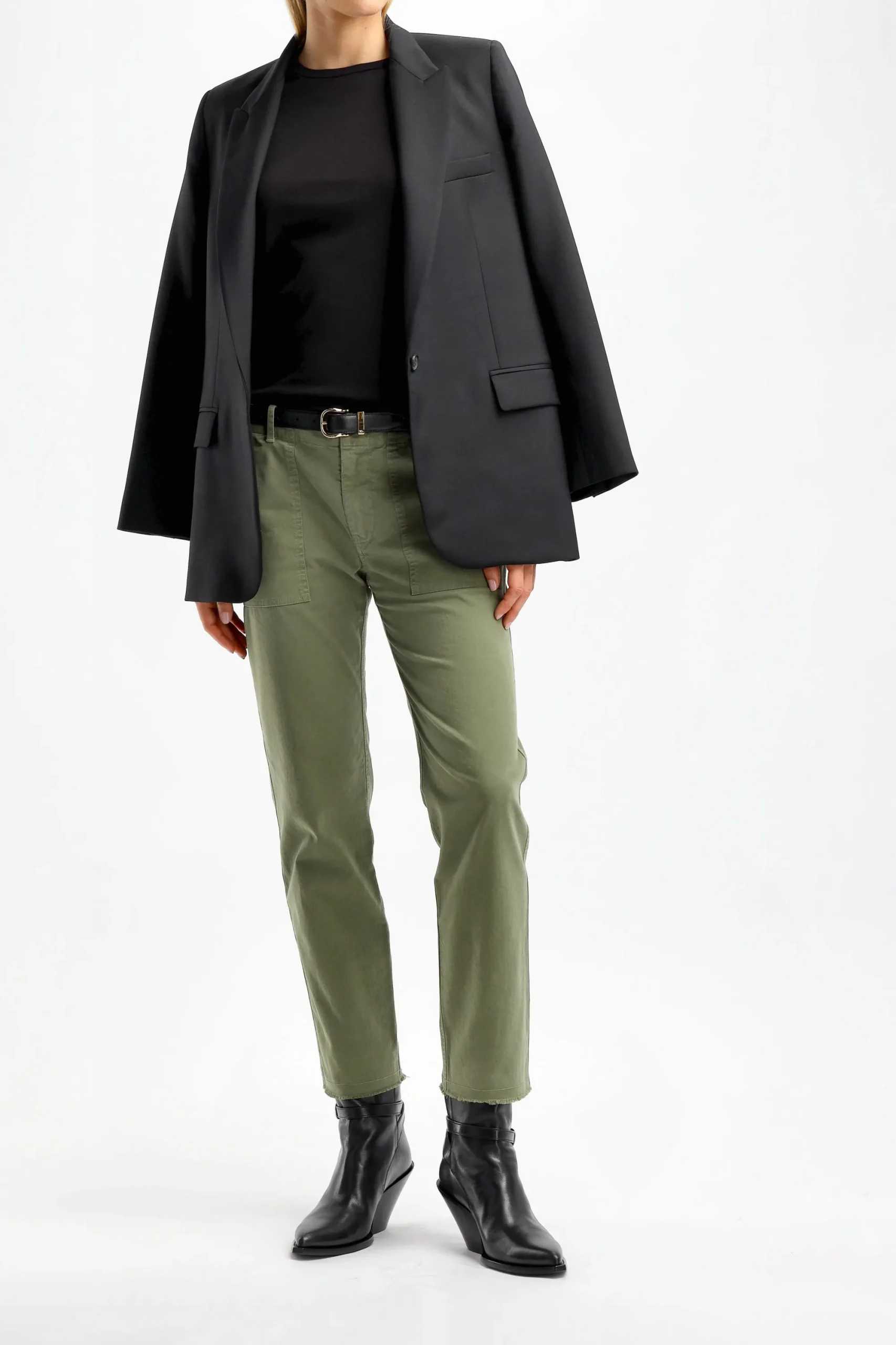 Femme Nili Lotan T-Shirt Lana En Noir De Jais